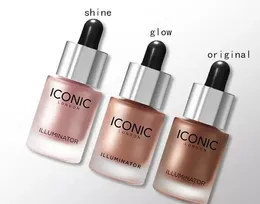 Makeup Bronzers illuminator Liquid Highlighter In Shine original shine glow three color face make up highlighter 3 color