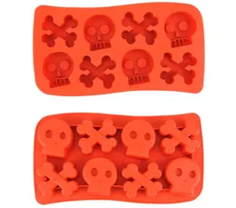 Skull Mold Silicone Ice Molds Ice Trays Cookie Cutter Mold Cooking Tools Ice Cream Tools