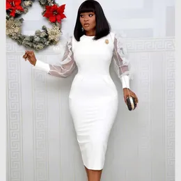 robe blanche classique