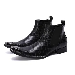 bottines strass homme