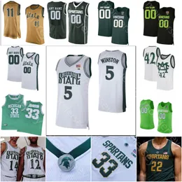 custom michigan state basketball jersey