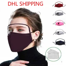 A 【Shipping from US!!!】5pcs Halloween Adult 3Ply Ear Loop Dust Windproof Bandanas Breathable Guard Nose Washable Reusable Cover
