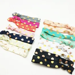 Elastic for Baby Headbands and Hair Ties Hot Pink and Silver Foil Metallic Stripe Print Fold Over Elastic 5 Yards 58 inch Printed FOE