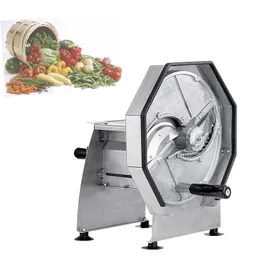 One machine NEWTRY Commercial Fruit and Vegetable Slicer Stainless Steel 0~12mm Thickness Adjustable Manual Lemon Potato Cutting Machine Super Thin Slice for Ginger