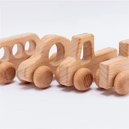 Holz Mond Balancing Rahmen Spielzeug Baby Cartoon Montessori Früh Lernen Block # 