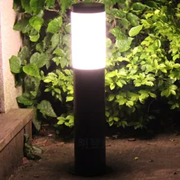 Modeen Outdoor Waterproof Landscape 3 Glass Lampshade Garden Lights Post Light European Road Lights High Pole LED Garden Community Lights Villa Retro E27 Decoration Outdoor Floor Lamp