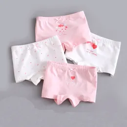 adiasen Little Girls 4-Packs Rabbit Cute Cartoon Design Underwear Hipster Knickers Briefs Boxer Comfortable Cotton
