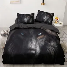 3-Piece Quilt Sets Viking Tree of Life Wolf Printed Bedspread Coverlet Set Ultra Soft Lightweight Bedding Sets with Pillow Shams for All Season Black Twin 66x90 inch