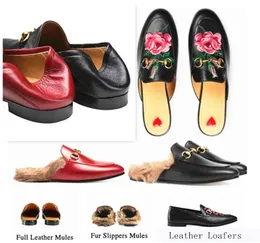 princetown leather slipper price