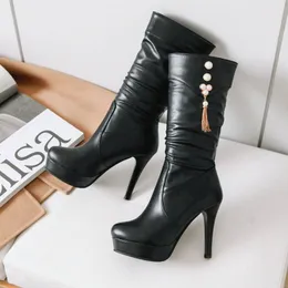 bottes blanches pas cher