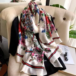 Fenchurch 100/% coton blanc imprimé floral écharpe-Neuf avec Étiquettes £ 4.99
