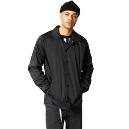 unlined nylon windbreaker jacket