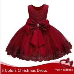 robe rouge bapteme