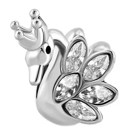 20mm 10 Pack Swan Jewelry Charms For Jewelry Making Bulk Pack CHA1211