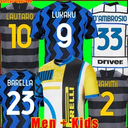 Inter Milan Jersey Soccer Football Shert kit kids S-XXL T-Shirt 2021 New