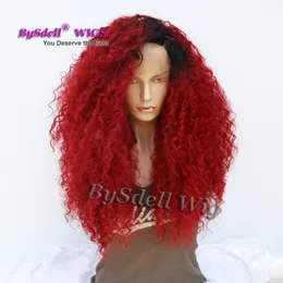 Perruque afro bordeaux Clearance