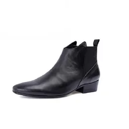 bottines gros talons homme