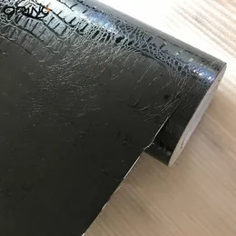Cuir Texture Vinyle Wrap Film Adhésif Autocollant Pour Voiture Panneaux de carrosserie 4 Couleurs