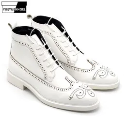 bottines blanches homme pas cher