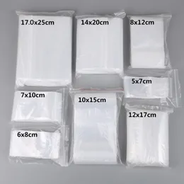 Zip Lock de stockage alimentaire réutilisable sac sacs de congélation clair en plastique transparent sceau