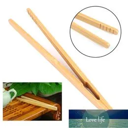 Pince Grille Pain En Bambou 26,5cm Pince à Thé En Bambou Clips En Bois Pour