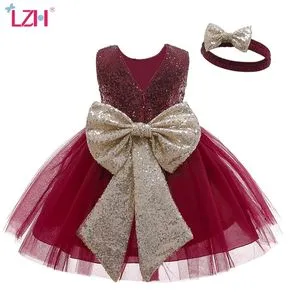 Princess Sequin Baby Dress For Baby Girl Perfect For 1st Birthday ...