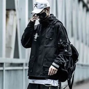 ブルゾン dimitriblack 2WAY Military Windbreaker Jacket Black DBD1JP01 300x300-f2-albu-g21-M00-45-5D-