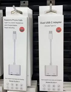 Adaptateur USB-C Vers 3,5 Mm Et Charge Lot De 2 - 2 En 1, Alliage Aluminium, Compatible Nombreux Smartphones Android - 7