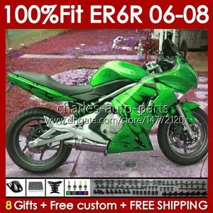 2007 ninja 650r fairings hotsell