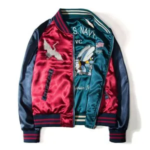 santaku 4way satin military jacket ネイビー santaku 4way
