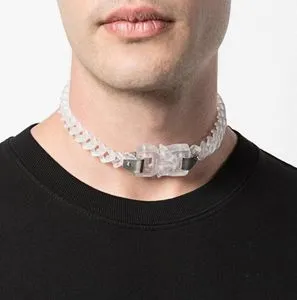 2020 1017 ALYX STUDIO LOGO PVC Transparen Chain From Ball2006