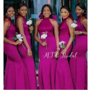 fuchsia bridesmaid dresses amazon Wedtrend Women Fuchsia One Shoulder Ruched Long Velvet Bridesmaid Dress  with Slit – WEDTREND main image 1