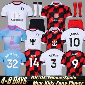 26 27 Fulham SMITH ROWE Soccer Jersey ROBINSON From