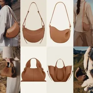 【SALE!!】Poter good enough bag shoulder DHgate.com:Smooth Leather Half Moon Tote Bag - Designer