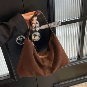 バッグ detachable design suede hand bag DHgate.com:Retro Faux Suede Shoulder Bag - Vintage Travel