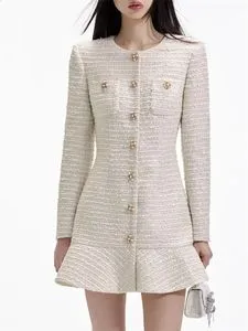 ◆JJ JIGOTT◆ Tweed Ribbon Mini Dress GP4P0OP411 300x300-f3-albu-jc-j-01-