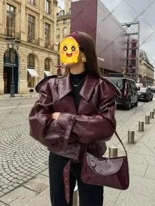 ジャケット・アウター theredthread S leather jacket long THEREDTHREAD/ザレッドスレッド】S leather jacket long