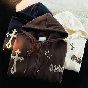 【新品未開封】 CHRONOIZM FRINGE ZIP HOODIE Mサイズ Mastermind WORLD x Vanson Mens Bone Zip Hoodie – Extra Butter