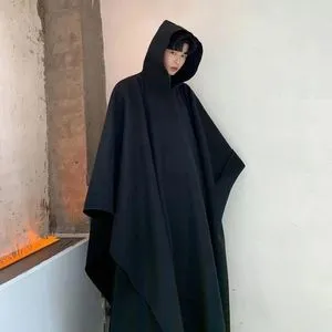 寂然たるrobe coat vintage-techwear-cloak-