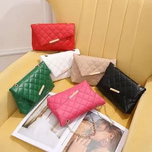 DHgate.com:Diamond Pattern Chain Shoulder Bag for Women
