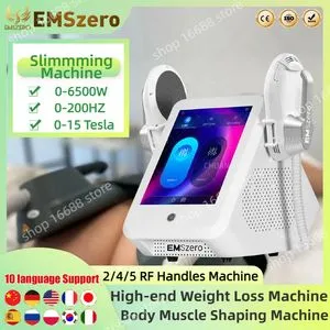 EMS Zero Pro Ultra RF Body Sculpting Machine with 2/4/5 Handles