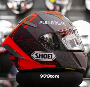 Shoei X14 X Fourteen MM93 Marc Marquez Motorcycle Helmet Black