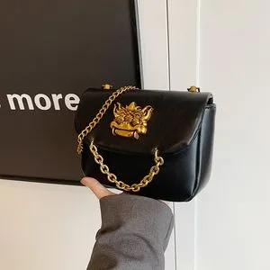 【COLOR iN ID】chain flip shoulder bag DHgate.com:Womens Leather Shoulder Bag, Gold Buckle Handbag