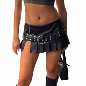 スカート MELT THE LADY skinny belt slit skirt 新品】MELT THE LADY skinny belt slit skirt