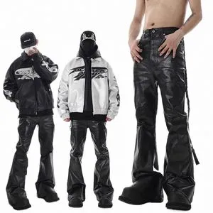 パンツ coating wax boot cut jeans archive y2k coating wax boot cut jeans archive y2k - メルカリ