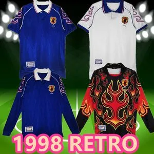 Retro Japan Football Jersey 1998 Home Nakata/Kazu/Nanami