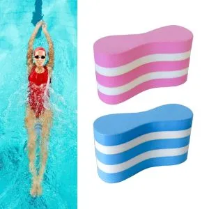 Pull Buoy En EVA Pour Natation Adulte – Flotteur De Jambe – Entraînement Haut Du Corps – Taille Réglable – 28 X 12,5 Cm