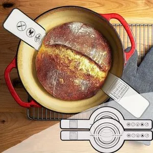 thumbnail image 2 of Aazon.co: 2 Pcs Sourdough Silicone Sling For Dutch Oven Liners - Non... 2 of 11