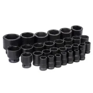 Deep Impact Sockets 1/2" Drive 21mm Socket Cr-V 6 Point Black For DIY Making - View #12