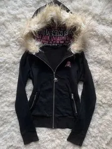 ジャケット・アウター fur python gimmick mods coat black y2k fur python gimmick mods coat black y2k
